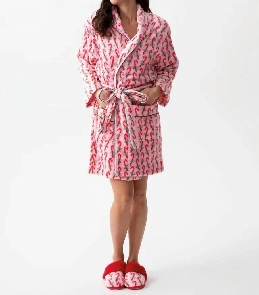 Shiraleah Shiraleah - Felicity Candy Cane Robe