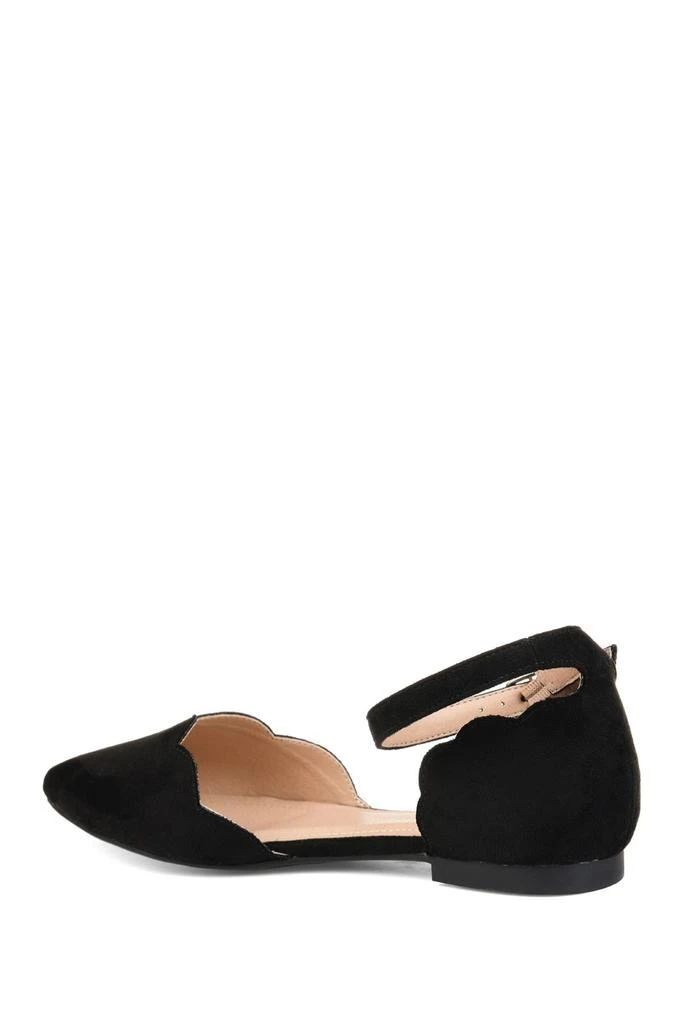 Journee Collection Lana Ankle Strap Flat 5