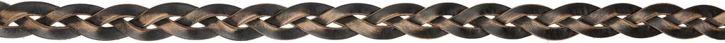 Our Legacy Black 2 CM Braided Belt 2