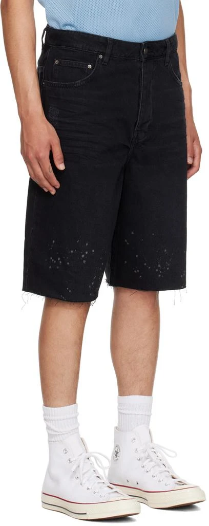 Ksubi Black Maxx Denim Shorts 2