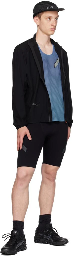 Soar Running Black Ultra Jacket 4