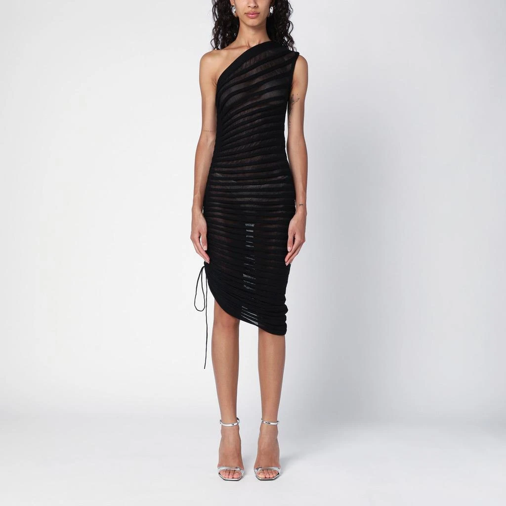 skeleton dress formal Black Mermaid Skeleton Spaghetti Straps Dress main image 0