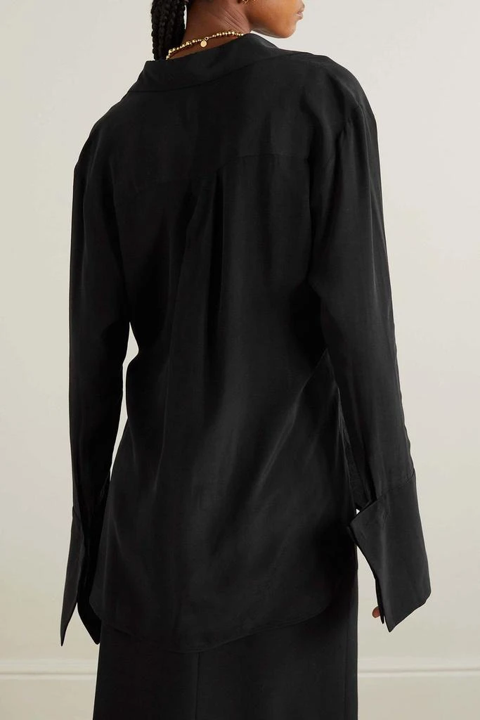 NINETY PERCENT Signature modal and Bemberg-blend shirt 3