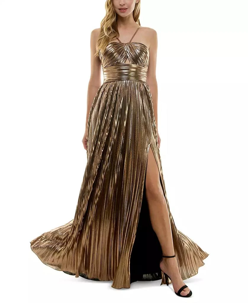 Shop City Studios Juniors' Pleated Metallic Evening Gown on Sale at BeyondStyle Get 61% Off City Studios Juniors' Pleated Metallic Evening Gown with Limited-Time Flash Deals, Exclusive Discounts, and Special Offers. Shop City Studios Juniors' Pleated Metallic Evening Gown on Sale at BeyondStyle Get 61% Off City Studios Juniors' Pleated Metallic Evening Gown with Limited-Time Flash Deals, Exclusive Discounts, and Special Offers.