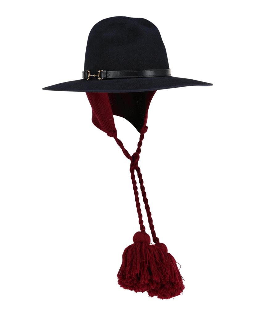 Gucci Felt Brimmed Hat W/Earflaps