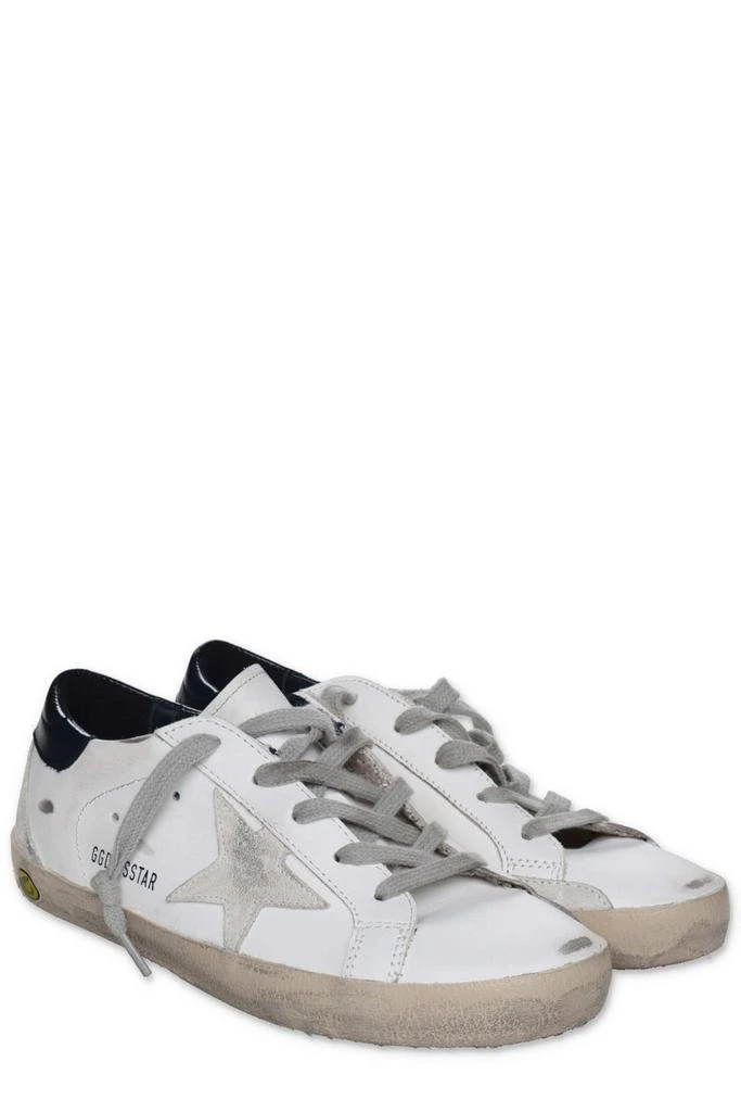 Golden Goose Kids Golden Goose Kids Superstar Distressed Lace-Up Sneakers 2