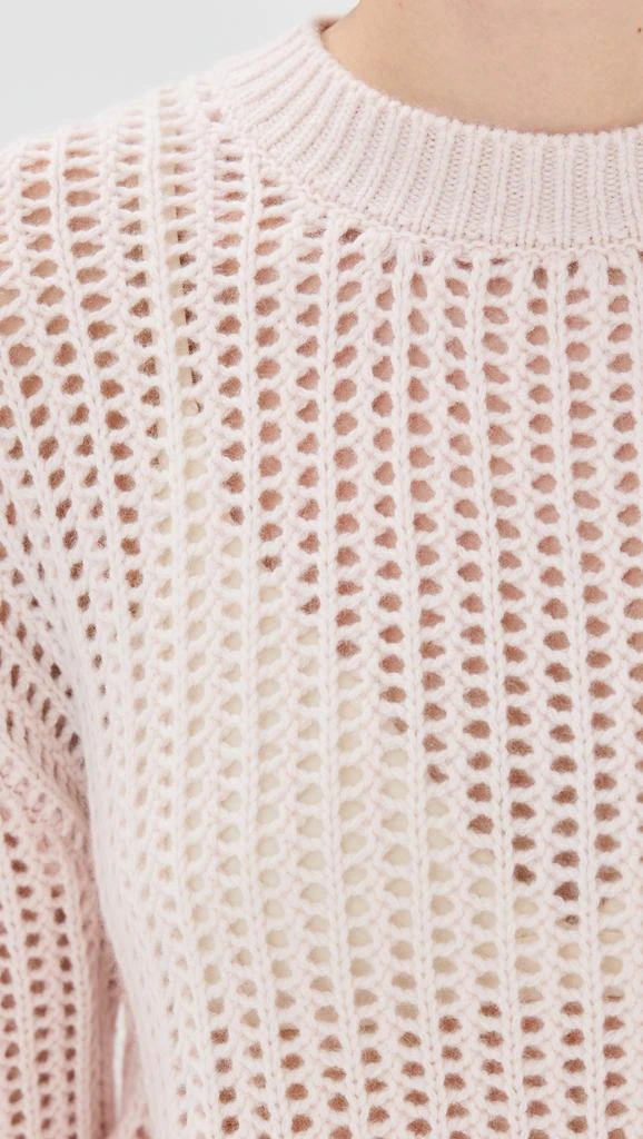 Sablyn Marci Cashmere Pullover with Open Stitch 5