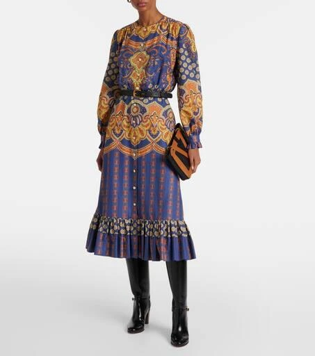 Valentino Voyage Imaginaire cotton shirt dress 2