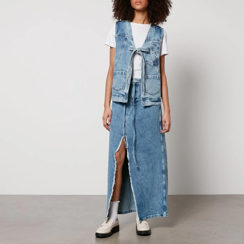 Damson Madder Damson Madder Dilly Denim Vest 3