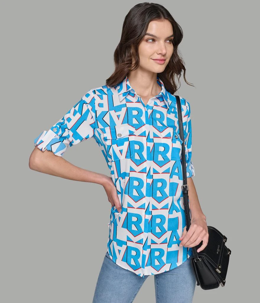 Karl Lagerfeld Paris SUMMER PARIS SCENE WHIMSY BLOUSE 1