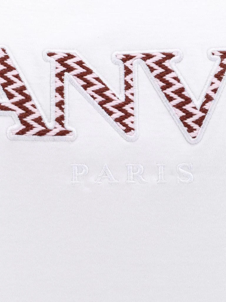 Lanvin Cotton t-shirt with lanvin patch 3
