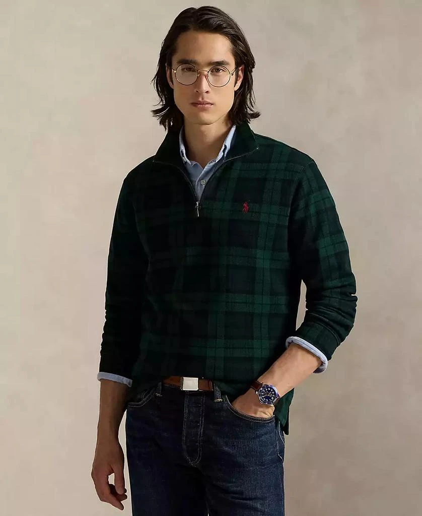 Ralph Lauren Men's Estate-Rib Cotton Quarter-Zip Pullover 6