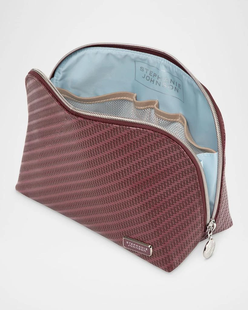 Stephanie Johnson Rosewood Ruby Royale Lola Makeup Bag 6