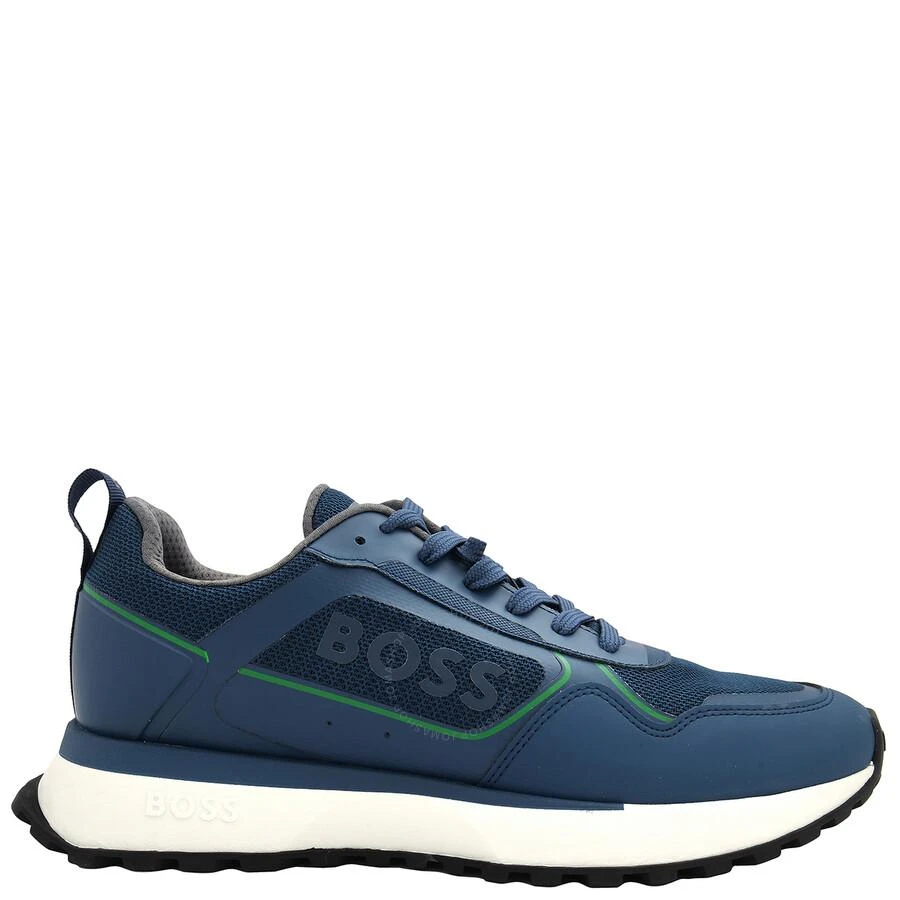 Hugo Boss Jonah Runn Merbl Trainers in Open Blue 1