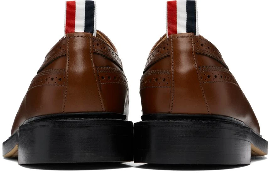 Thom Browne Brown Longwing Brogue Oxfords 2