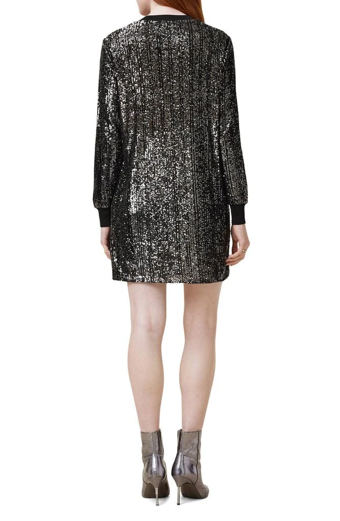 saints dresses sequin New Orleans Saints Women's Black and Gold Sequin Jersey Party Dress