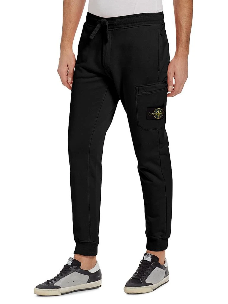 Stone Island Cotton Fleece Sweatpants 4