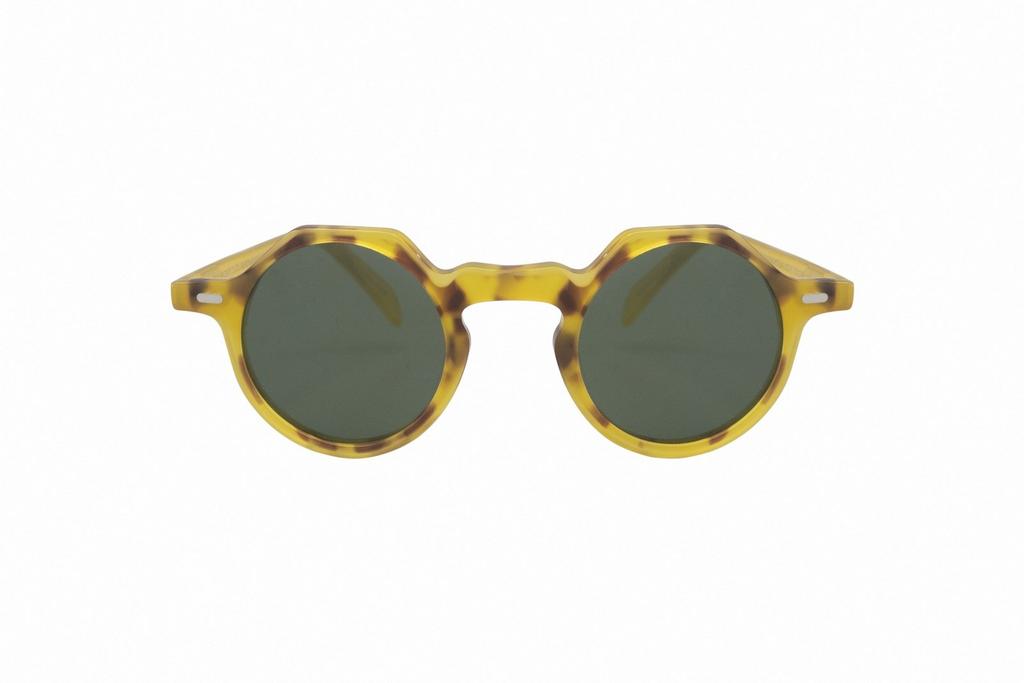 Lesca Lesca Yoga Round Frame Sunglasses