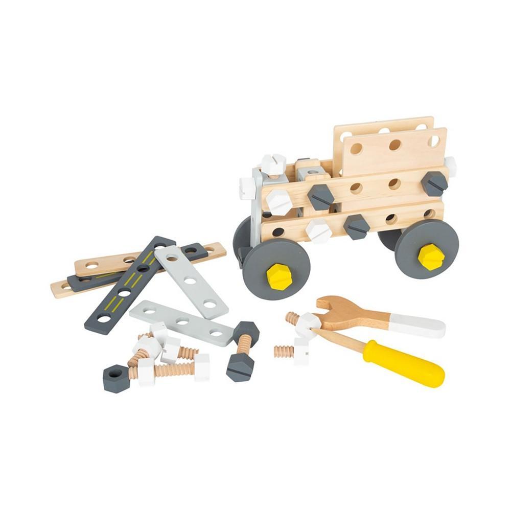 Power Rangers Small Foot Wooden Toys Construction "Miniwob" Play Set, 67 Piece