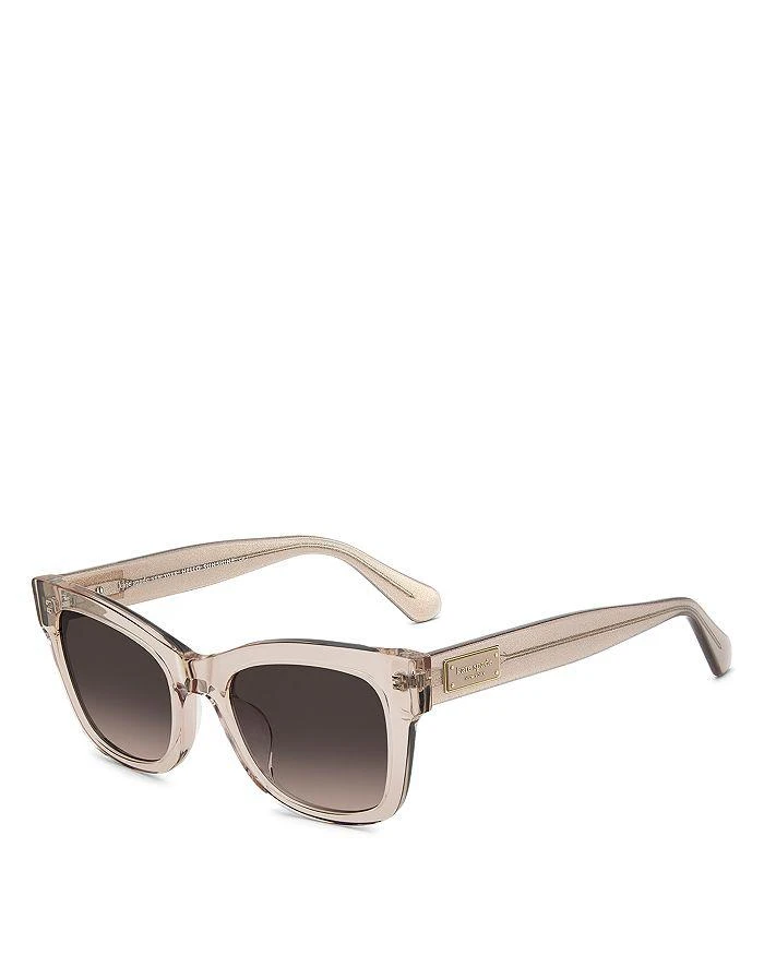 Kate Spade Bellamy Rectangular Sunglasses, 52mm  display picture 2