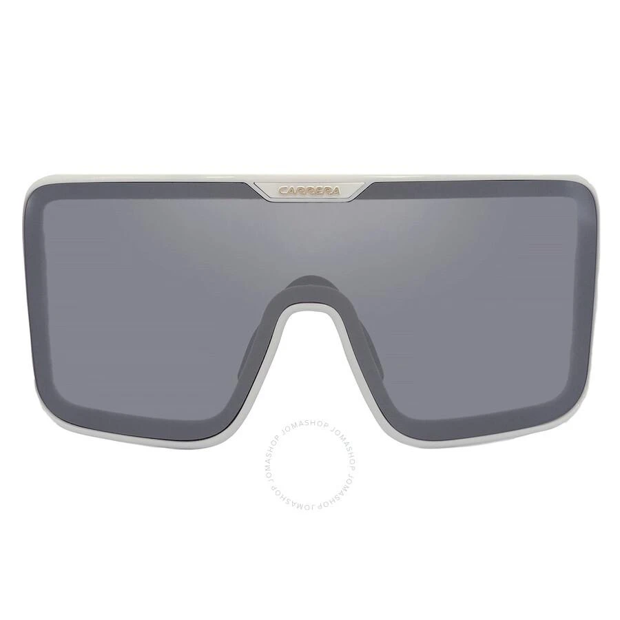 Carrera Silver Mirror Shield Unisex Sunglasses FLAGLAB 15 0VK6/T4 99 1