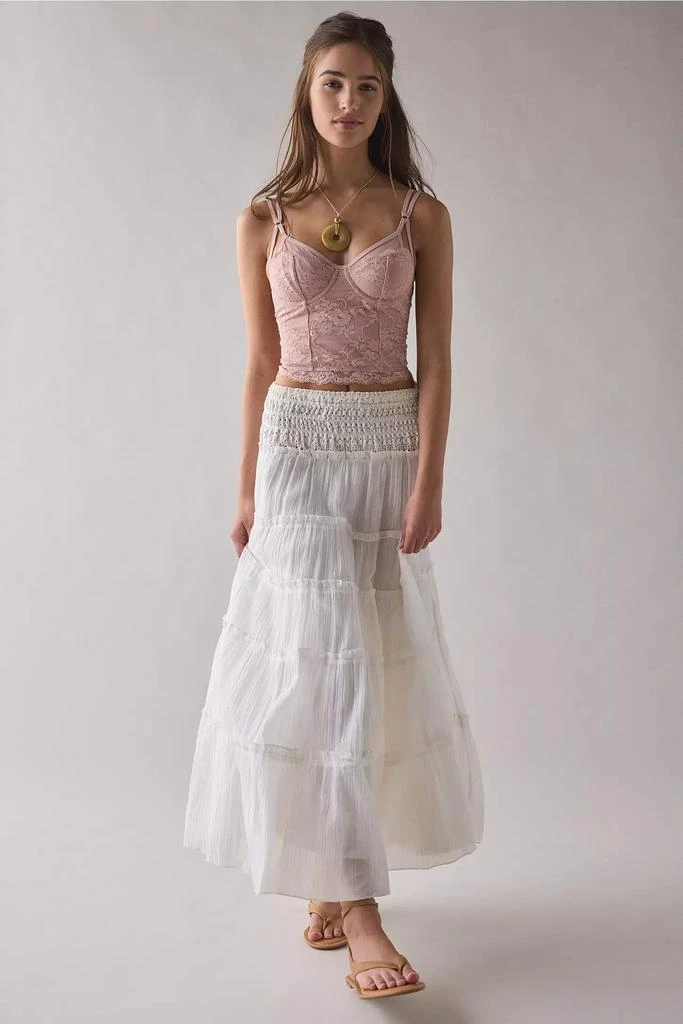 Out From Under Out From Under Almost Midnight Lace Corset Top 2