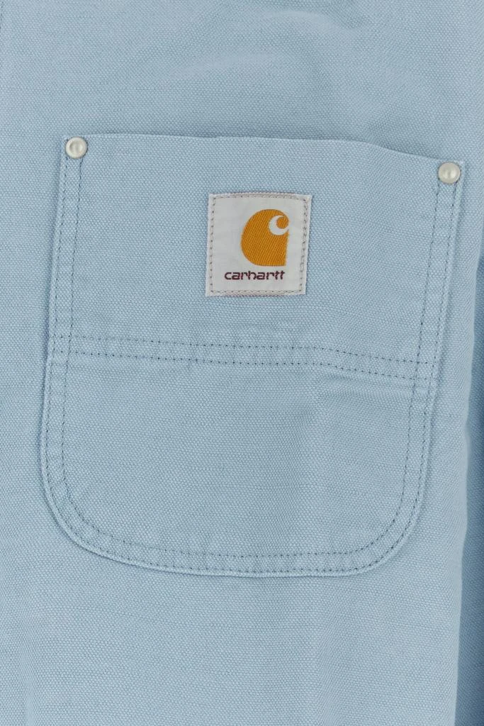 Carhartt WIP Light blue denim Walter Shirt Jac 3