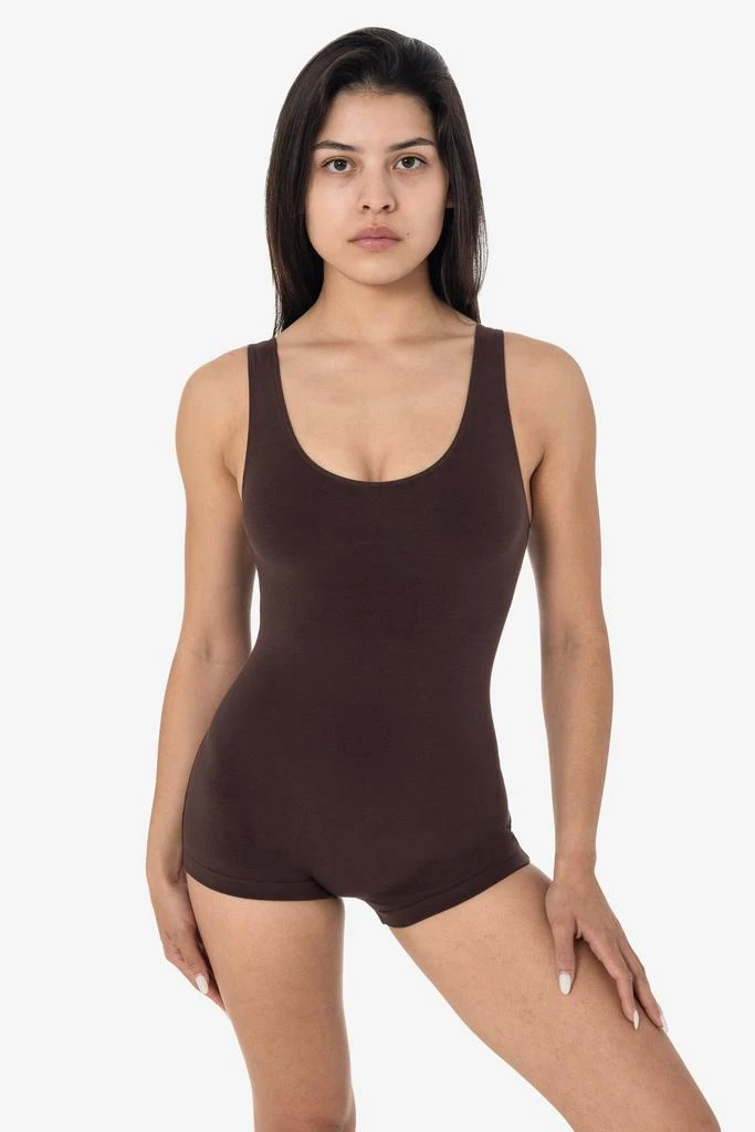 Los Angeles Apparel 83051GD-SH - Garment Dye Tank Short Biketard 7