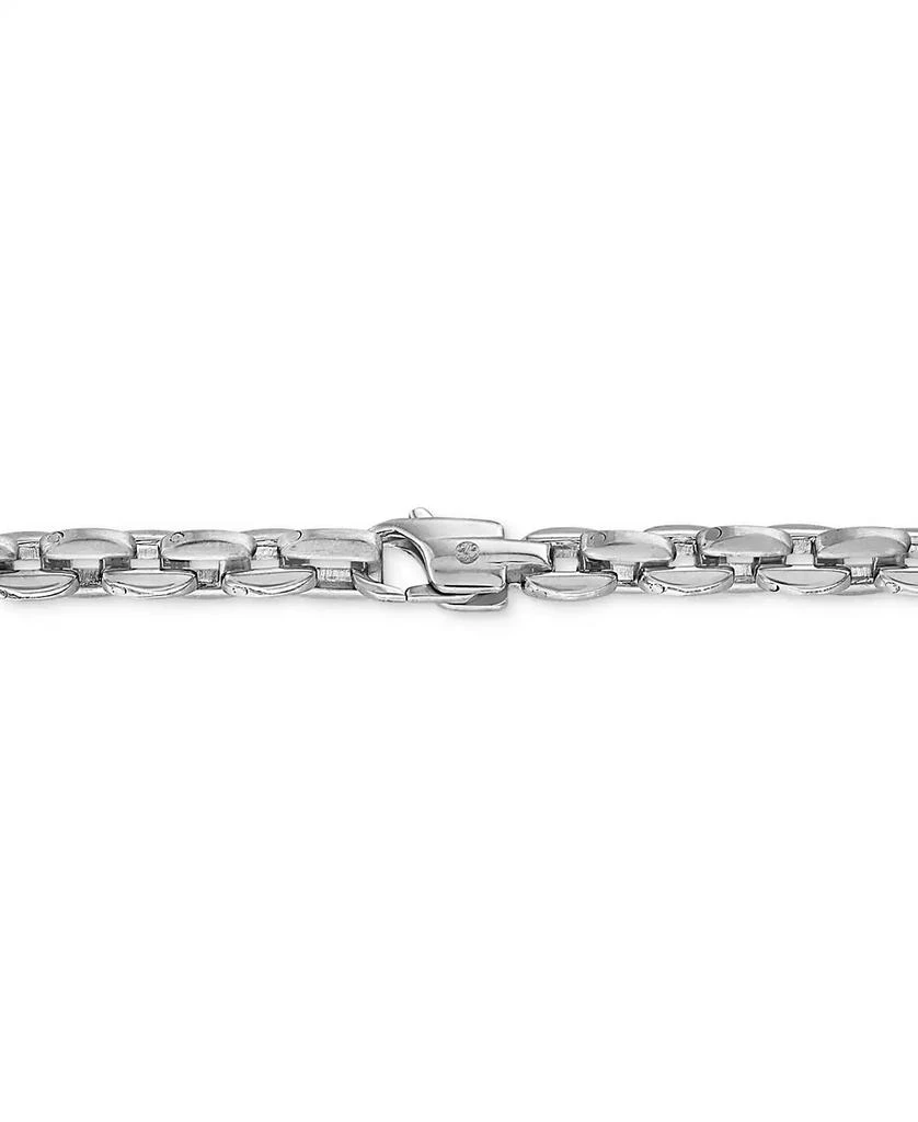 Esquire Men's Jewelry Rounded Box Link 22" Men's Chain Necklace, Exclusively for Macy's 4