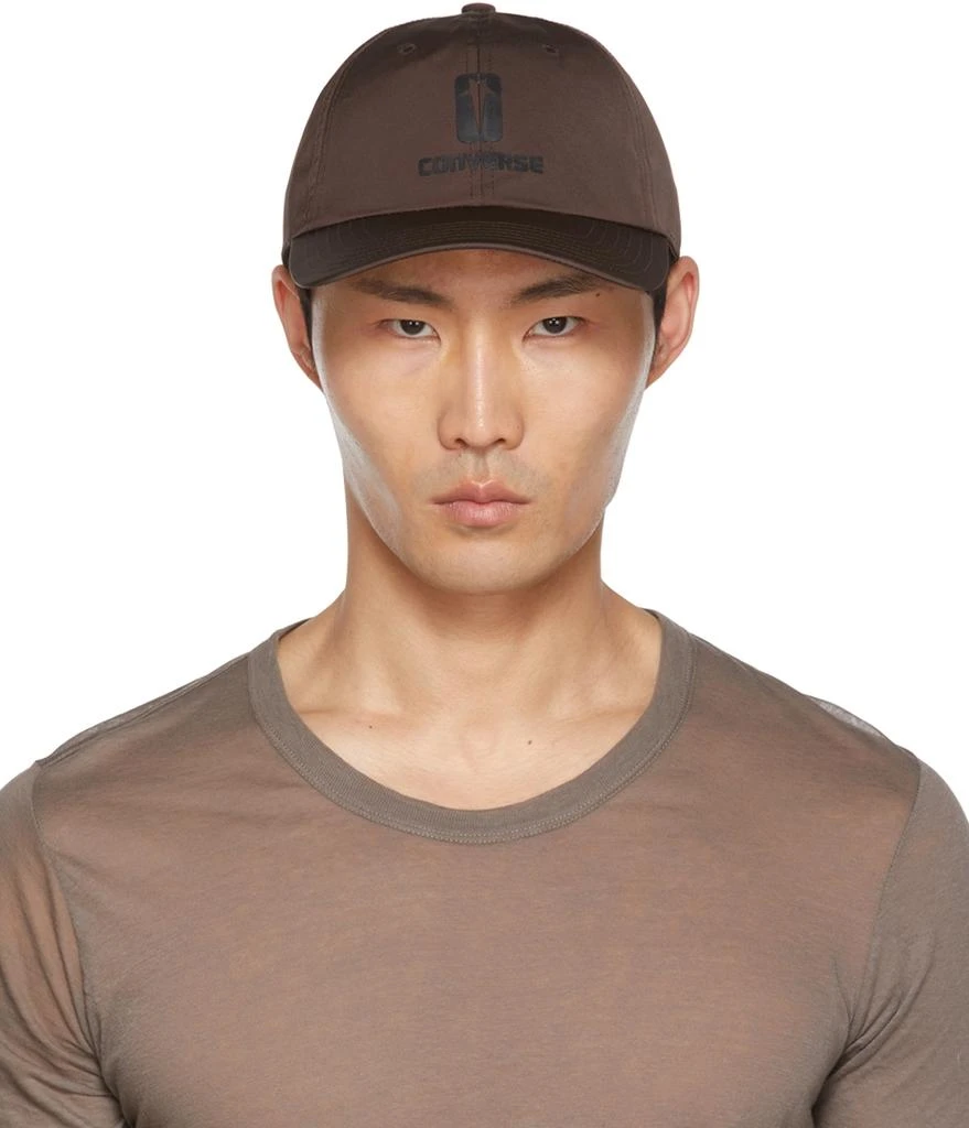 Rick Owens Brown Converse Edition Logo Cap 1