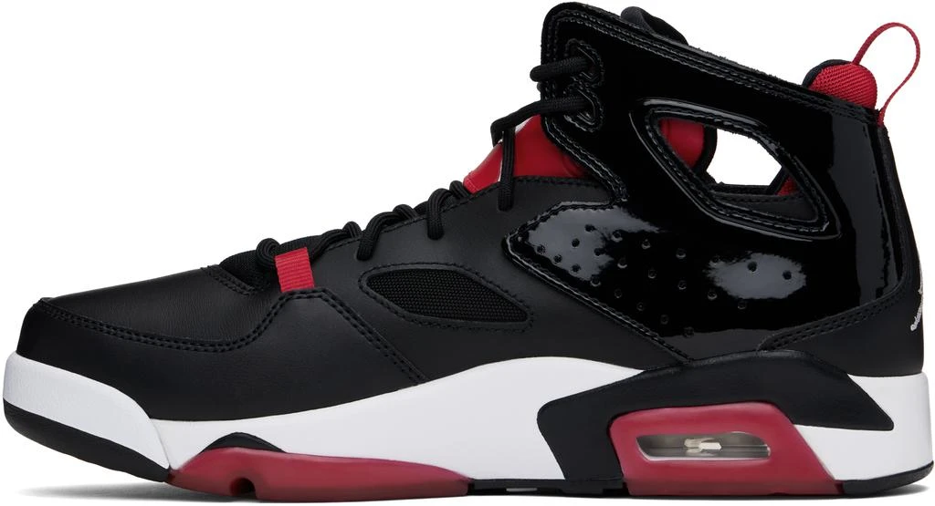 Jordan Black & Red Jordan Flight Club '91 Sneakers 3