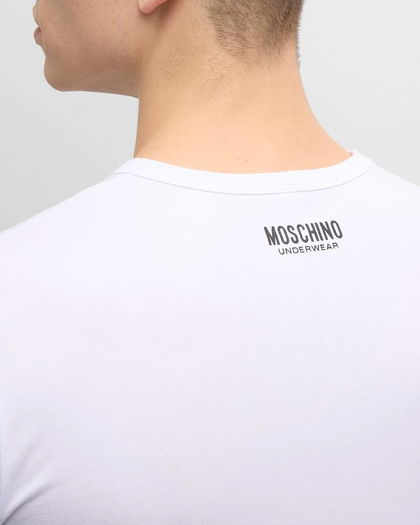 Moschino Men's 2-Pack T-Shirts with Back Logo 5