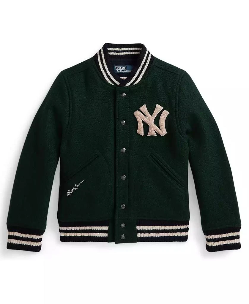 Ralph Lauren Boys
 8-20 Logo Detail Long-Sleeve Yankees Jacket