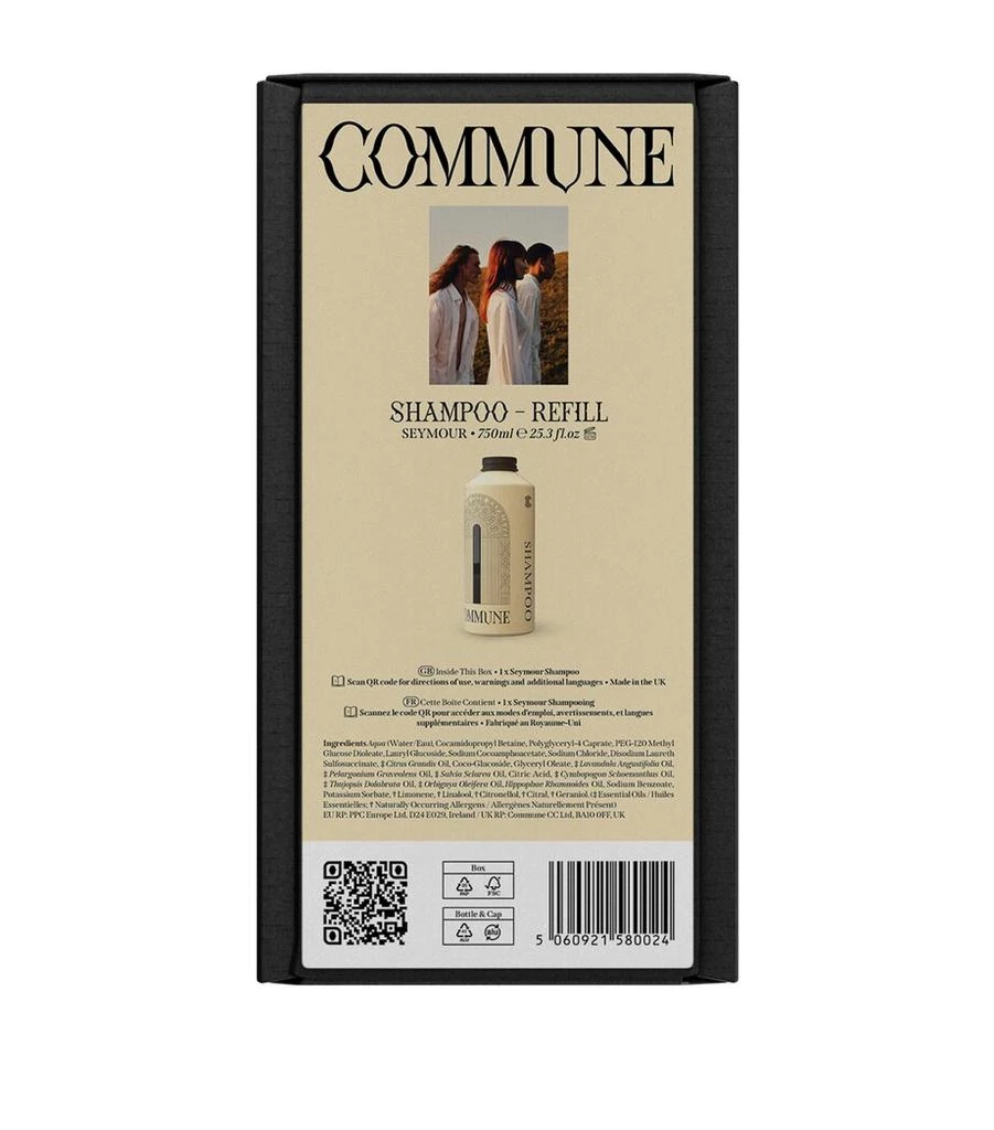 Commune Seymour Shampoo (750ml) - Refill 3