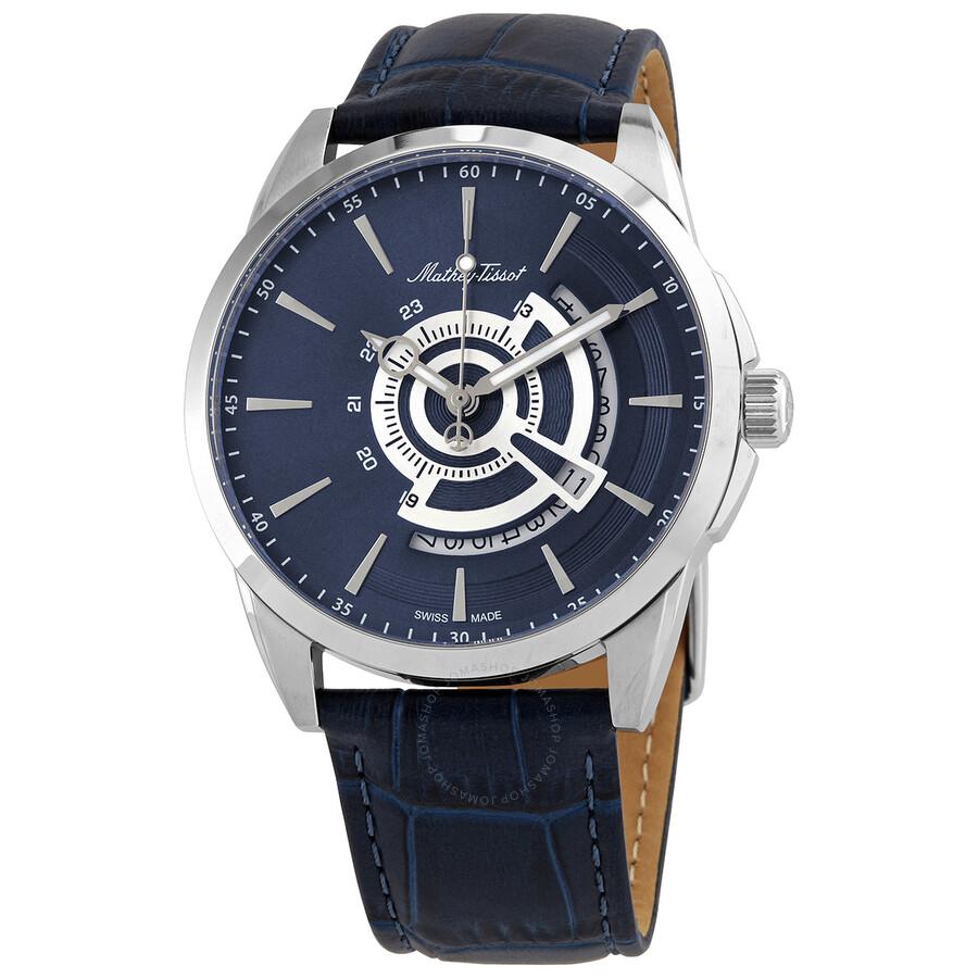 Mathey-Tissot Mondo Quartz Blue Dial Men's Watch H711ABU