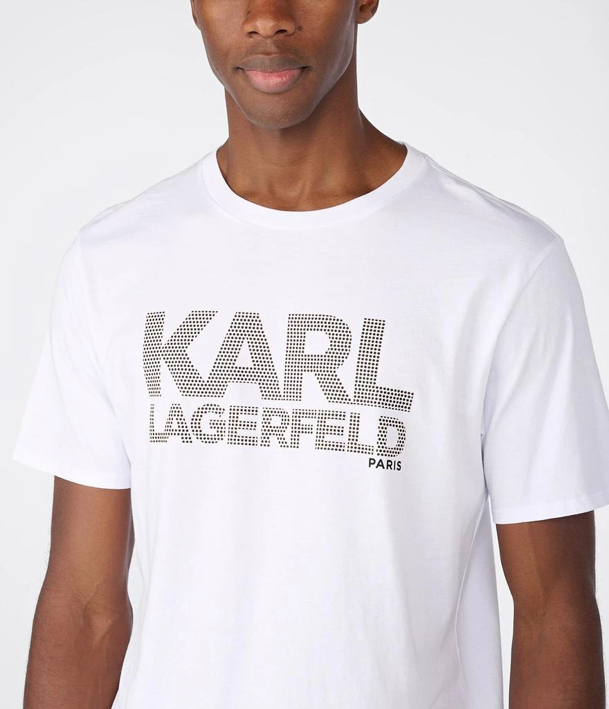 Karl Lagerfeld Paris MICRO DOT LOGO TEE 3