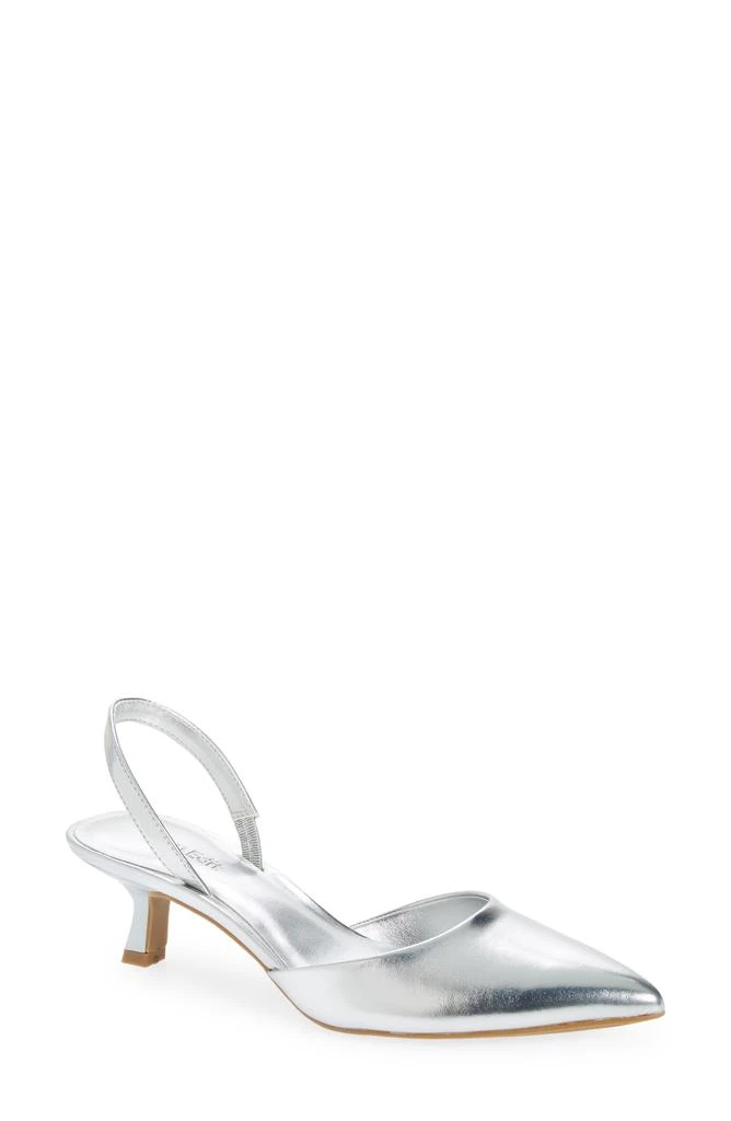 Open Edit Cammie Kitten Heel Slingback Pump 1
