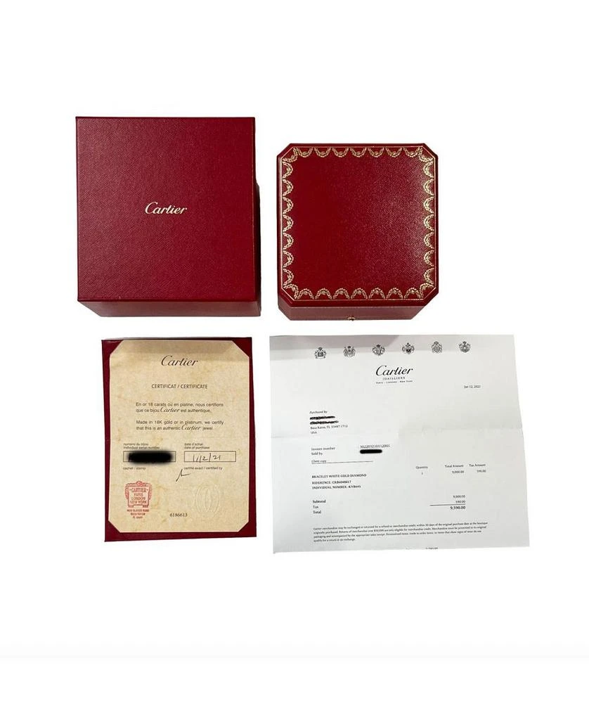 Cartier Small Model Love 18k White Gold Bracelet 2