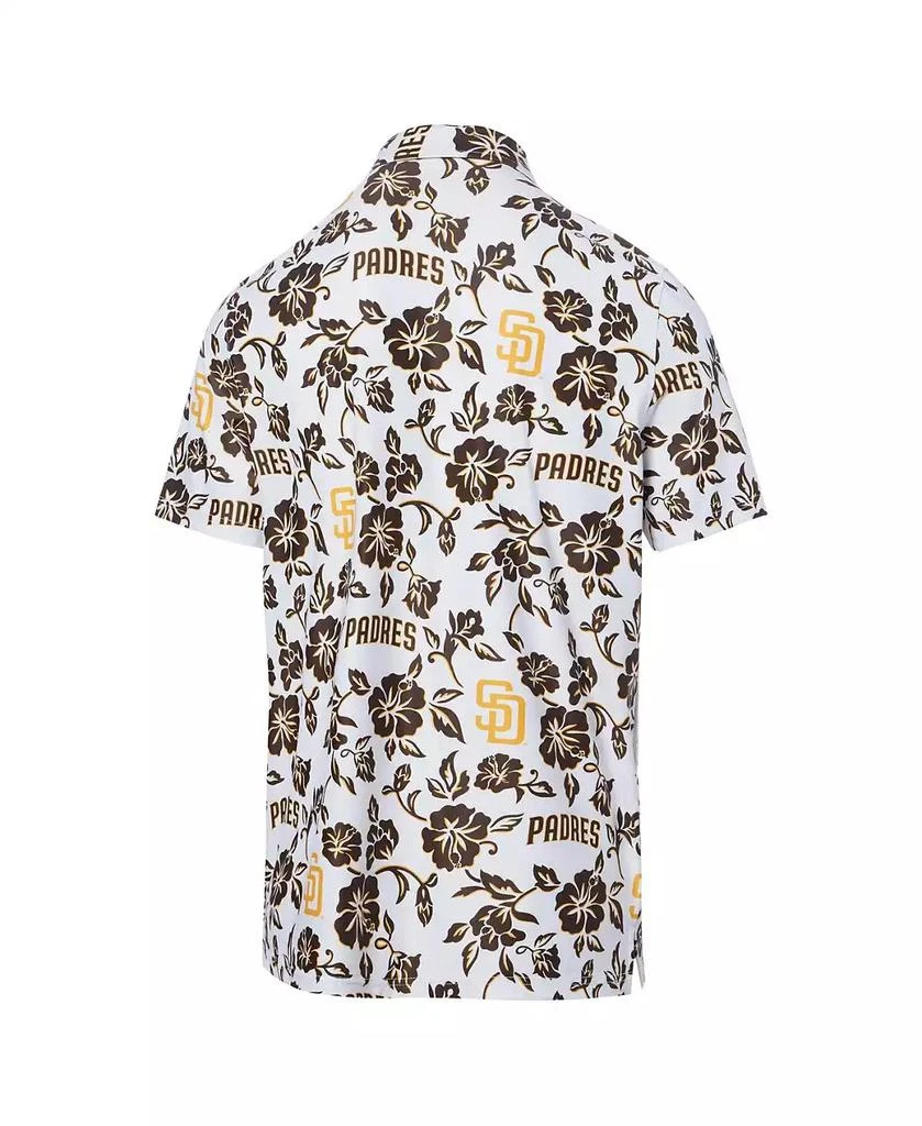 Reyn Spooner Men's White San Diego Padres Pua Performance Polo Shirt 3