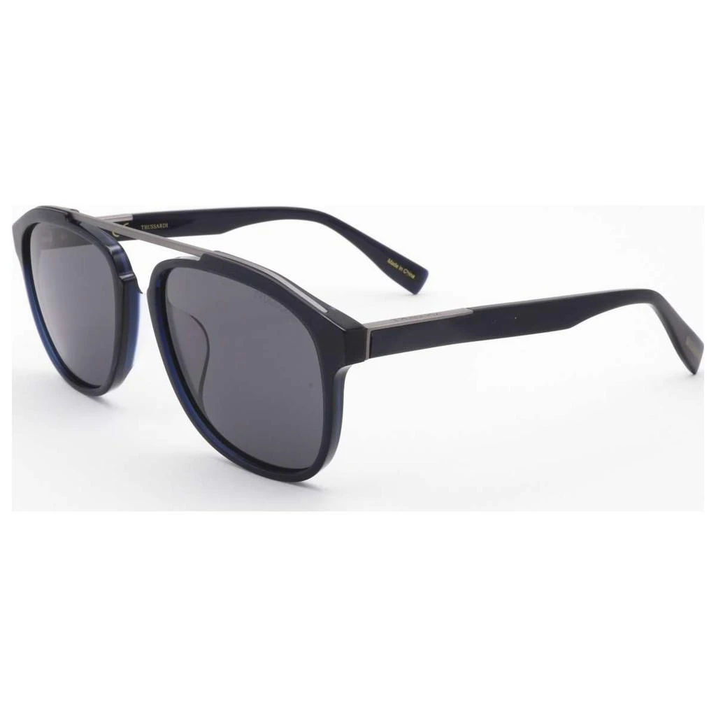 TRUSSARDI Trussardi Women's Blue Cat-Eye Sunglasses 1