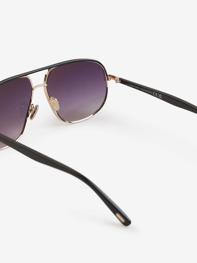 Tom Ford Tom Ford Eyewear Maxwell Pilot Frame Sunglasses 4