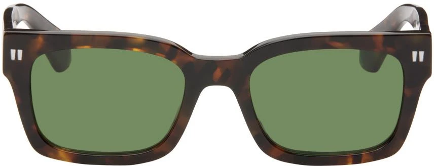 Off-White Tortoiseshell Midland Sunglasses 1