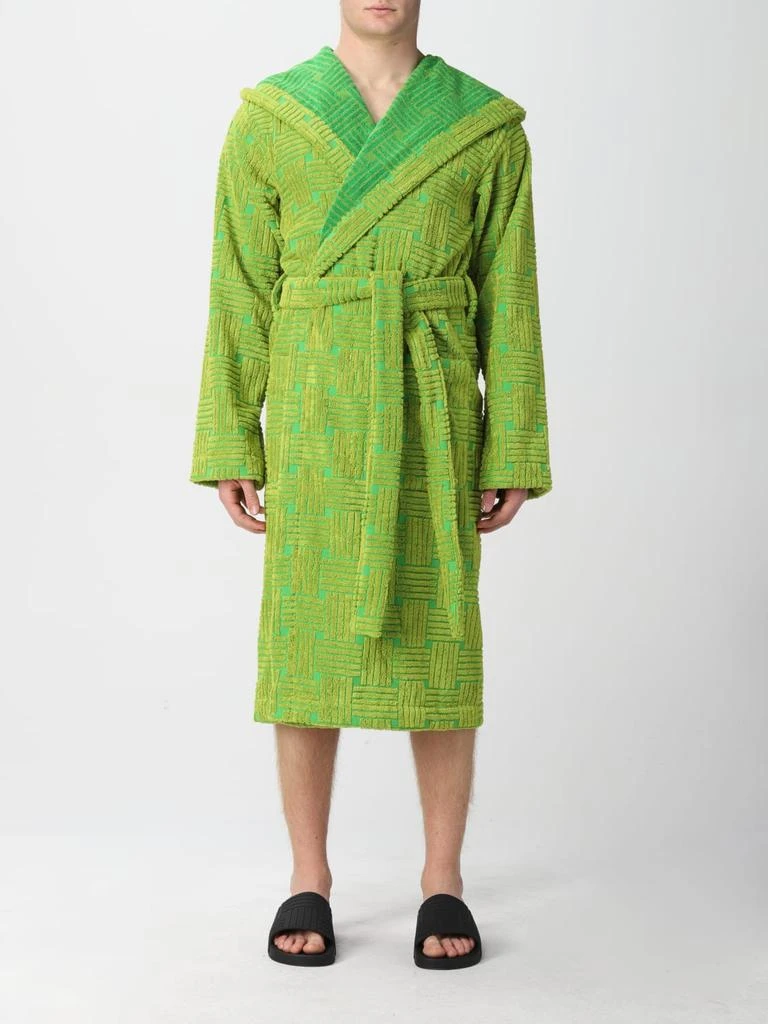 Bottega Veneta Bottega Veneta intreccio cotton bathrobe 1