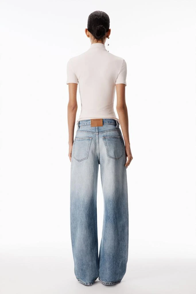 Alexander Wang Rashguard Mock Neck Short Sleeve Top 4