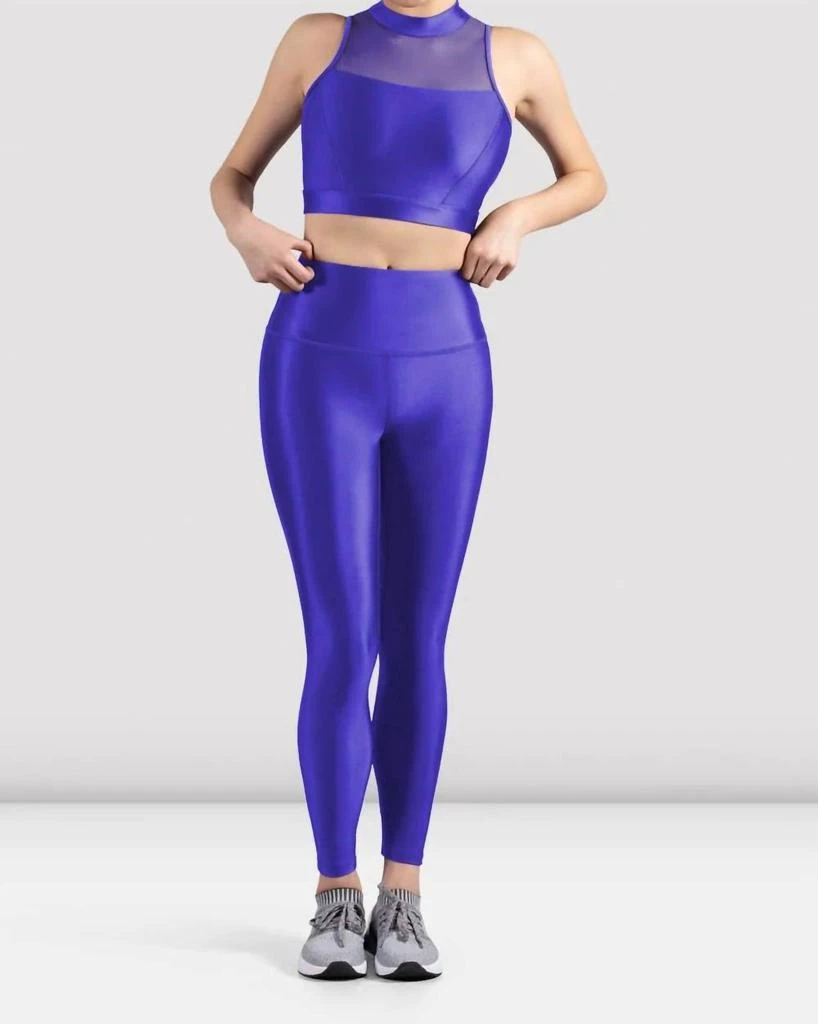 Bloch Bloch - Mirella Glow High Neck Crop Top 1