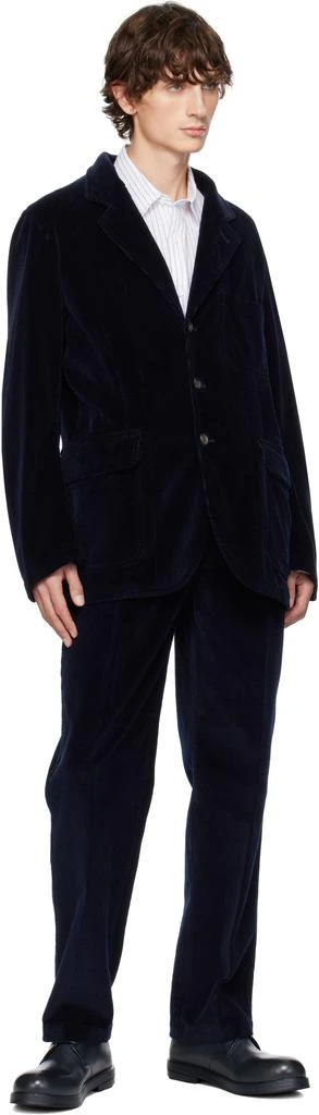 Drake's Navy Cotton Corduroy Games Mk. I Blazer 4
