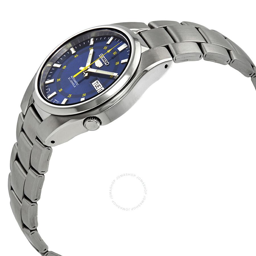 Seiko Open Box - Seiko Series 5 Automatic Blue Dial Men's Watch SNK615