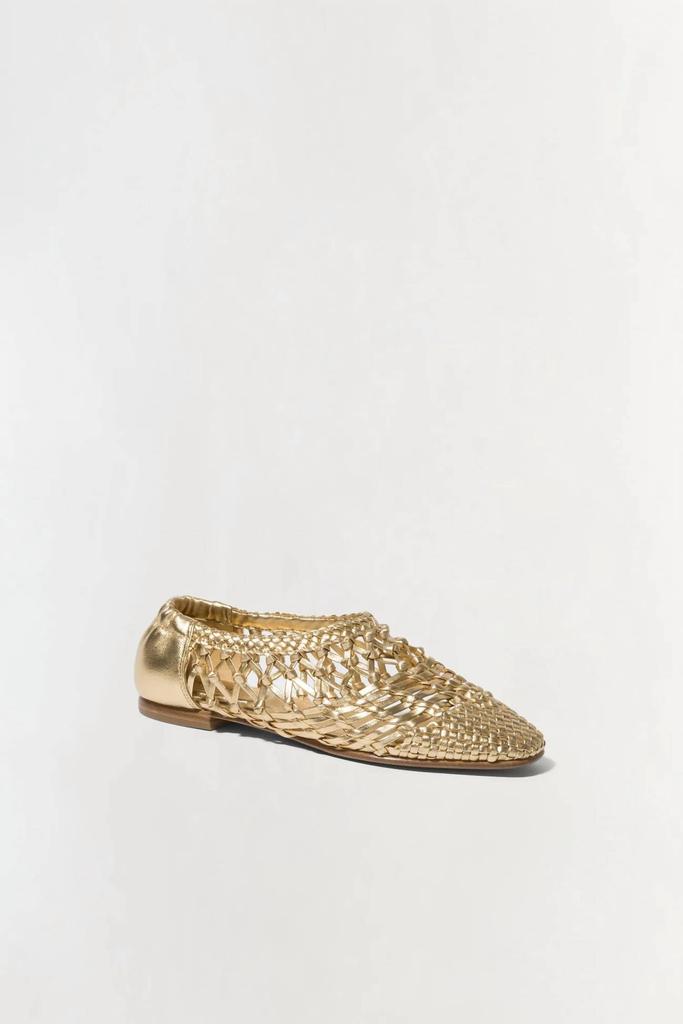 SIMKHAI Simkhai - Women's Eden Metallic Ballet Flat