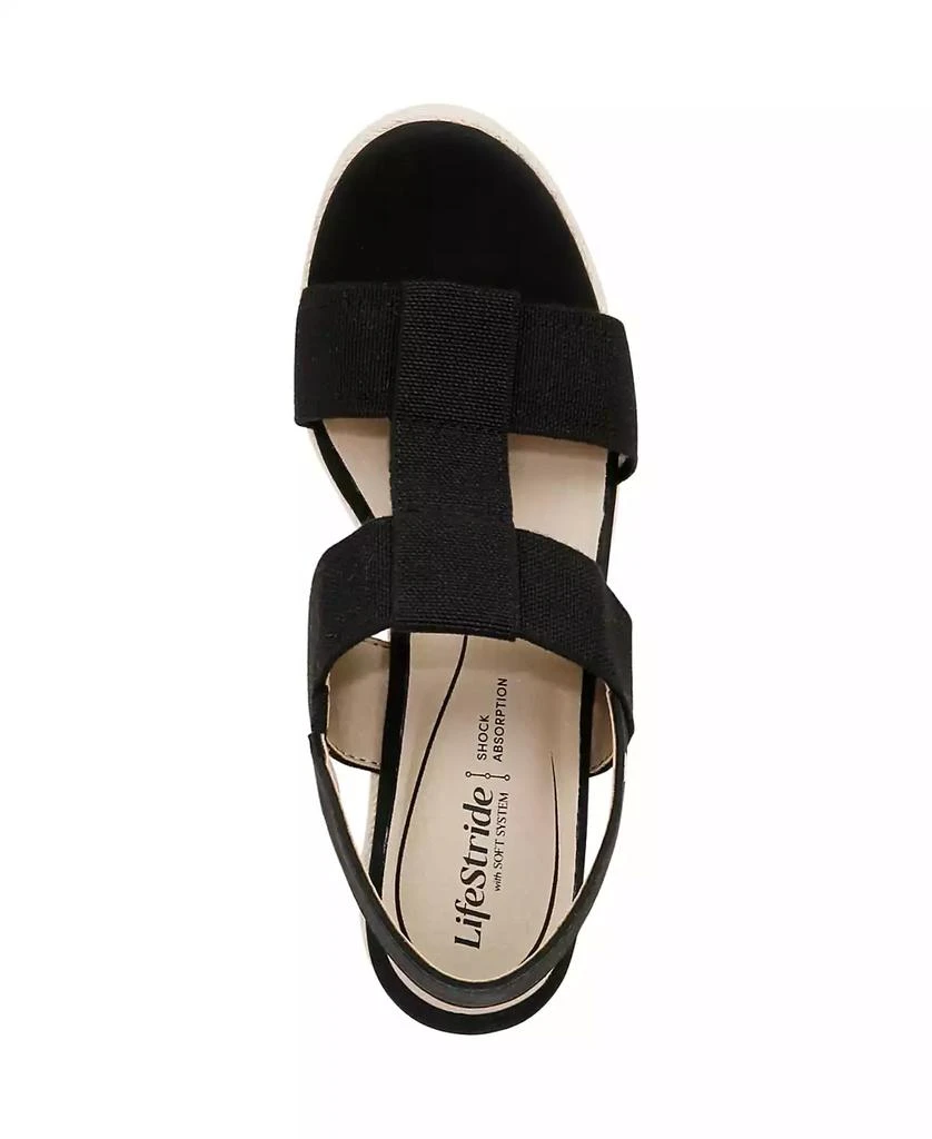 LifeStride Women's Tallulah Espadrille Wedge Sandals 4