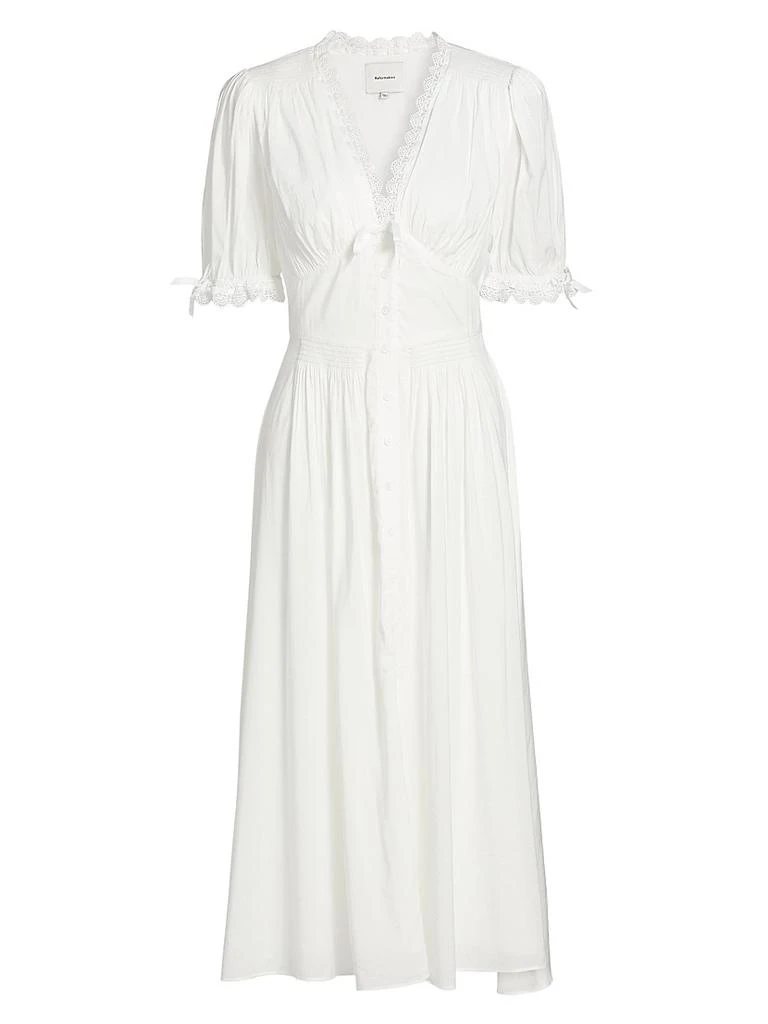 Reformation Ketra Cotton Voile Midi-Dress 1